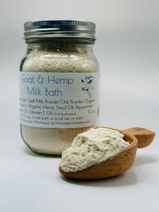 Goat & Hemp Peppermint Milk Bath