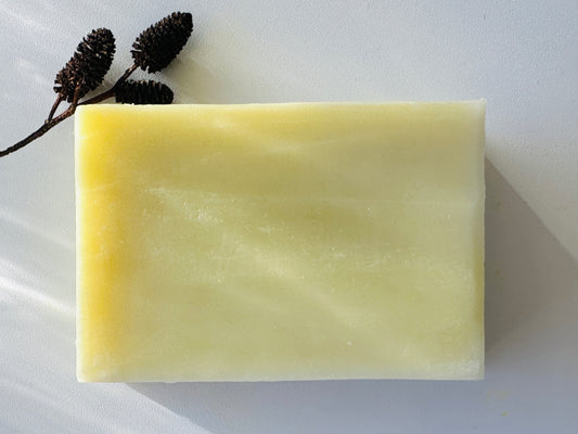 Unscented Avocado Vegan Farm Soap Bar, Organic Avocado Oil, Organic Coconut Oil, Organic Olive Oil, Organic Sustainable Palm Oil, 5.0 oz Bar